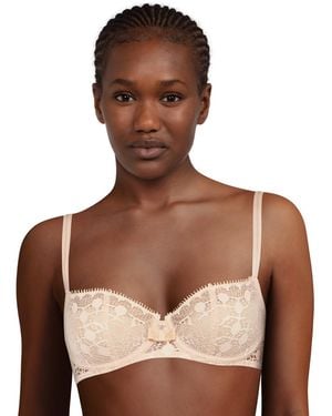 Chantelle C15F50 Day To Night Half Cup Bra - Brown