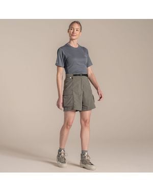 Craghoppers Medina Nosilife Cargo Korte Broek (Wilde Olijf) - Grijs