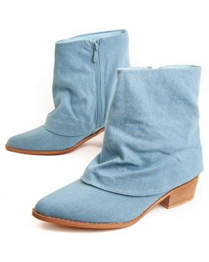 Montevita Heel Ankle Boot Bottivita38 - Blue