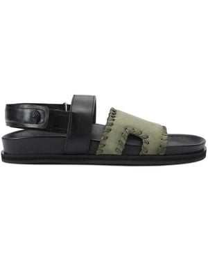 Kurt Geiger Leather Baker Sandal Sandals - Black