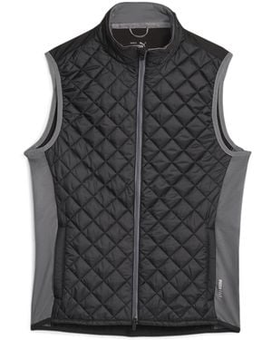 PUMA Golf Frost Quilted Vest - Black