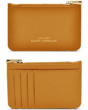 Ateliers Saint Germain Zipped Wallet - Brown