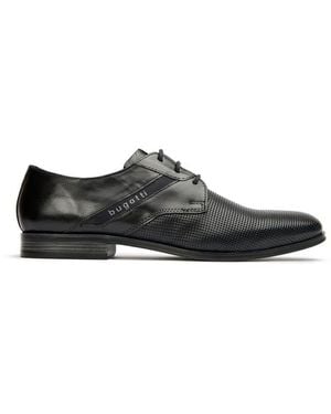 Bugatti Logo Derby Shoes - Black