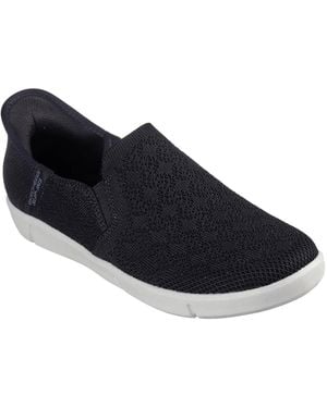 Skechers Breezest Slip On Trainers - Blue