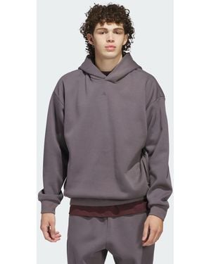 adidas Originals Basketball Fleece Hoodie (Gender Neutral) - Grey