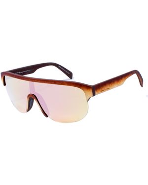 Italia Independent Sunglasses 135/0/140 Mm Acetate - Red