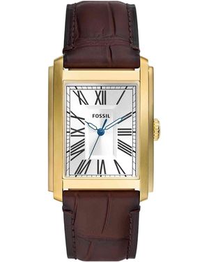 Fossil Carraway Horloge Bruin Fs6011