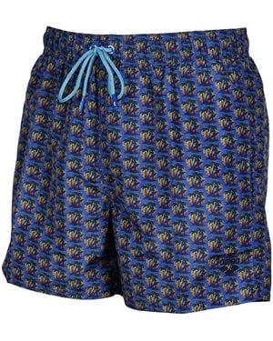 Arena Beach Shorts Allover - Blue