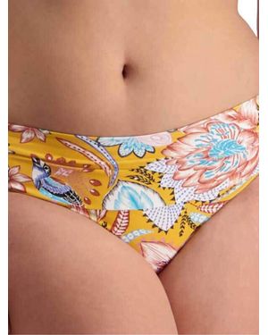 Moontide Ruched Front Pant - Orange