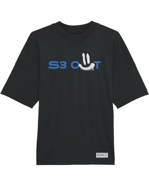 Superb Oversize Stress Out T-Shirt - Black