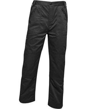 Regatta Pro Action Hardwearing Workwear Trousers - Black