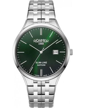 Roamer 512833-41-75-20 Slim Line Classic Watch - Grey