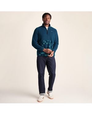 TOG24 Ryle Microfleece Zip Neck - Blue