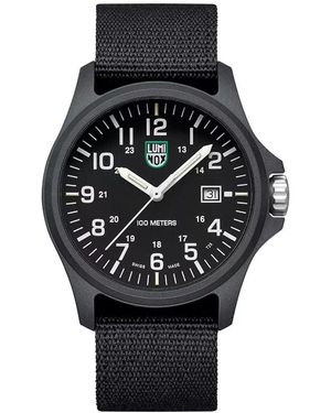 Luminox Black Nylon Sport Watch