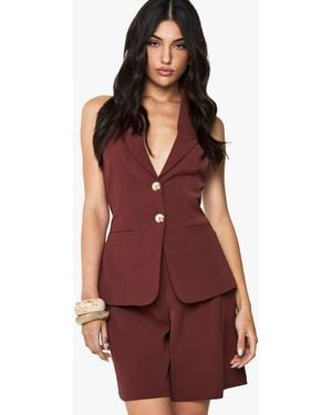 Boohoo Tailored Woven Bermuda Shorts