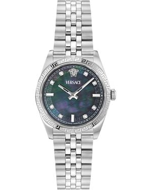Versace Millenyum Lady Watch Ve5K00526 Stainless Steel - Metallic