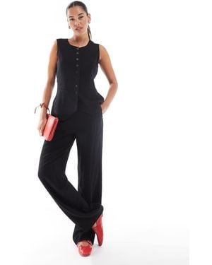 Vero Moda Straight Leg Trouser Co-Ord - Blue