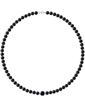 Rodney & Rolf Necklace Sterling 925 Bristol - Black
