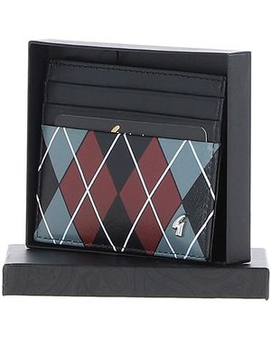 Gabicci Real Leather Card Holder - Black
