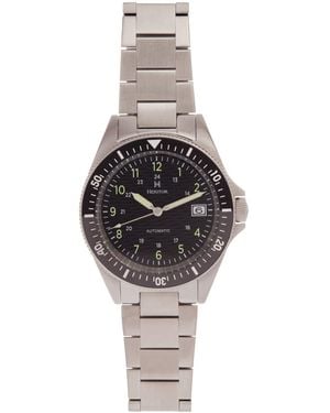 Heritor Calder Stainless Steel Watch - Grey