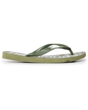 Havaianas Hav. Top Logomania Fashion 43 Flip Flops - Green