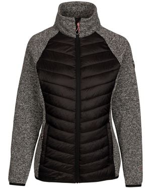 Trespass Ladies Rita Fleece Jacket Marl) - Black