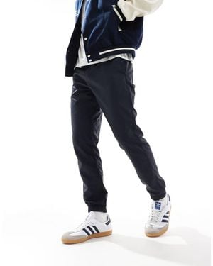 French Connection Utility Tech Cuffed Trousers - Blue