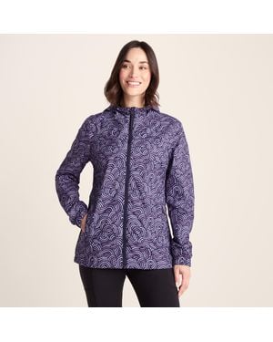 TOG24 Craven Waterproof Packaway Jacket - Purple