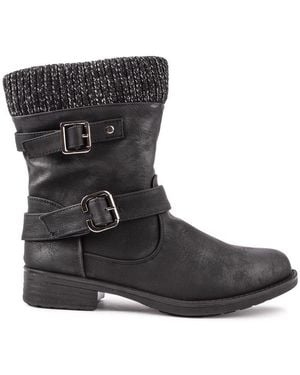 SOLESISTER Ness Boots - Black