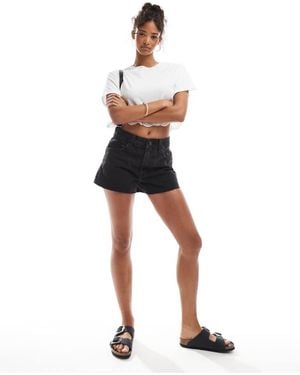 ASOS Denim Relaxed Short - White