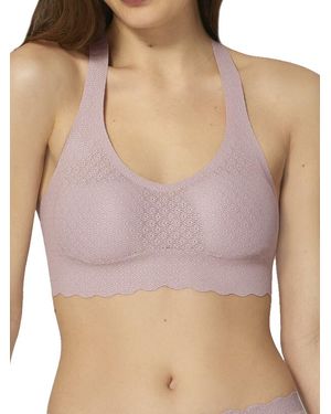 Sloggi Zero Lace Feel Racerback Top - Purple