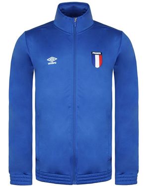 Umbro France Tricot Royal Track Jacket - Blue