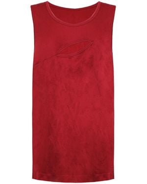GYMSHARK Studio Rood Tanktopje