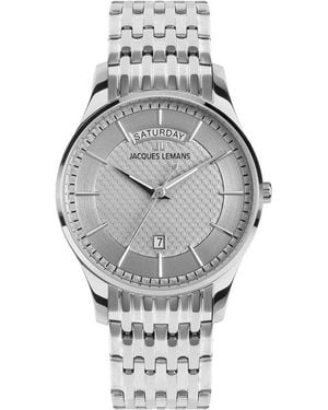 Jacques Lemans 1-2193G London Watch - Grey