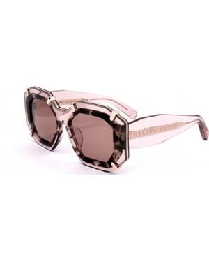 Philipp Plein Spp098V-0D48 Spp098V 53 0D48 Sunglasses - Pink