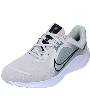 nike running quest trainers in grey