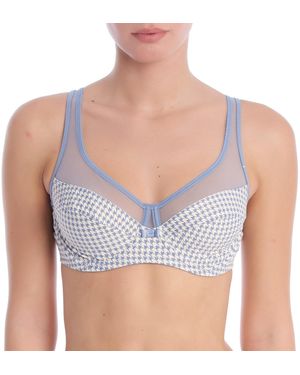 DIM Generous Non-Padded Underwire Bra D3983 - Blue