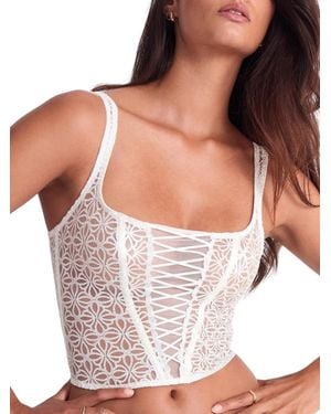 Aubade Secret Memories Bustier - White