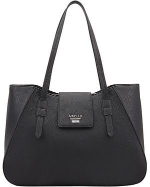 Dents Lumara Leather Shoulder Bag - Black