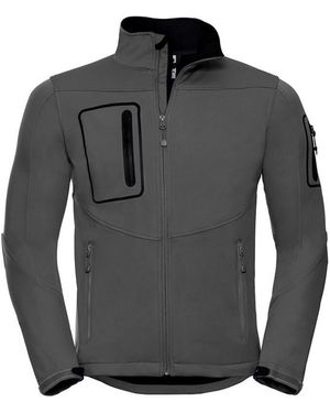 Russell Sports Soft Shell Jacket (Titanium) - Grey