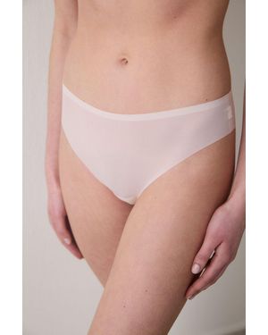 Penti Mid-Waist Jersey Brief - Natural