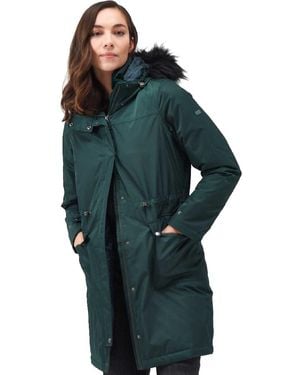 Regatta Lellani Waterproof Insulated Parka Coat - Blue