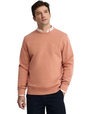 POLO CLUB Crew Neck Relaxed Fit Sweatshirt Sweatshirt27 - Orange
