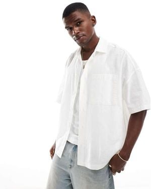 ASOS Volume Oversized Shirt - White