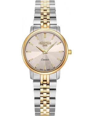 Roamer 971857-48-55-50 Ladies Classico Watch - Metallic