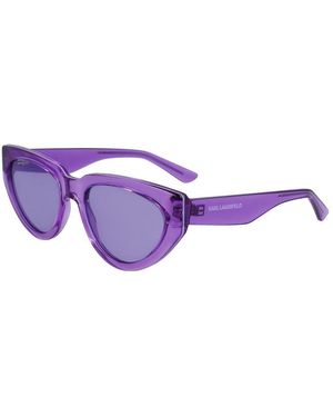 KARL LAGERFELD Injected Sunglasses - Purple