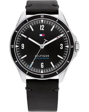 Tommy Hilfiger Maverick Watch 1791904 Leather - Black