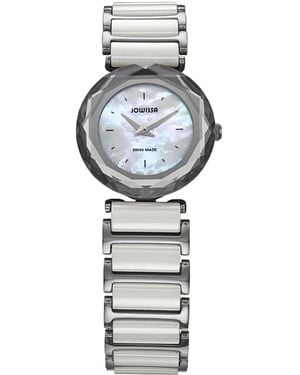 JOWISSA Safira 99 Mother Of Pearl Watch - White
