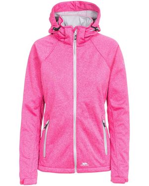 Trespass Ladies Angela Softshell Jacket - Pink