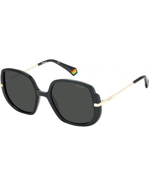 Polaroid Pld-6181-S-Kb7 Pld 6181 53 S Kb7 Sunglasses - Black